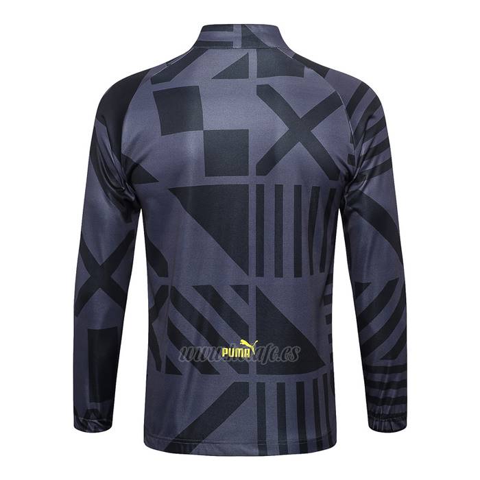 Chaqueta del Borussia Dortmund 2022-2023 Negro y Gris